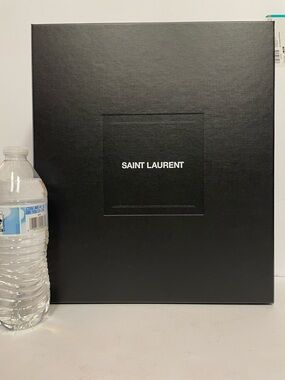 YSL Saint Laurent large empty shoe storage Box
